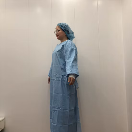Water Repellent Spunlace Nonwoven Fabric for Surgical Gown