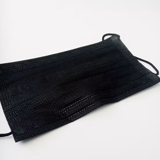 Disposable Surgical Dental Black 3ply 3 Layers Medical Face Mask TypeIIR